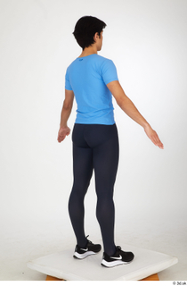 Jorge ballet leggings black sneakers blue t shirt dressed sports…